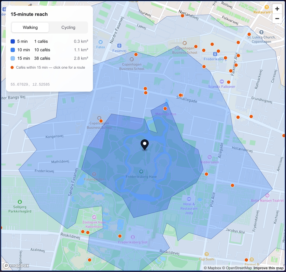 img of Coffee Reach: a Mapbox prototype for telling a walk as a story